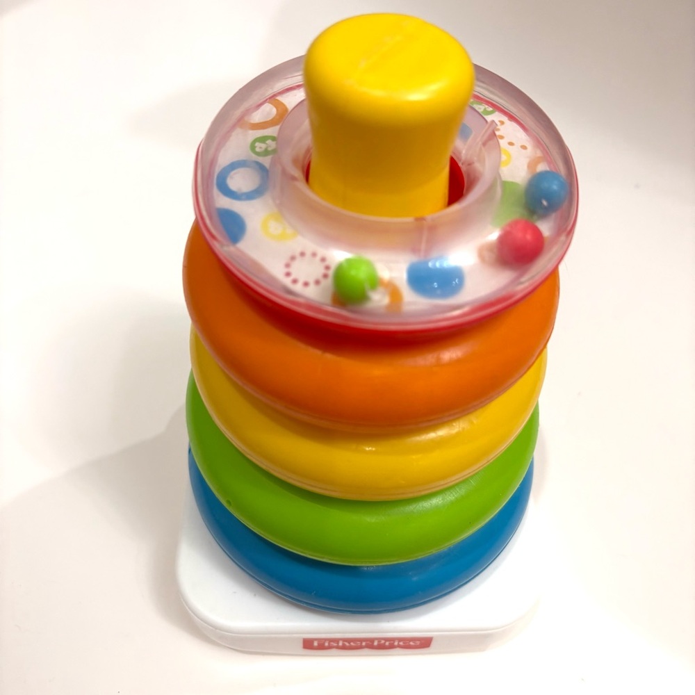 Fisher-Price Colorful Stacking Rings Toy